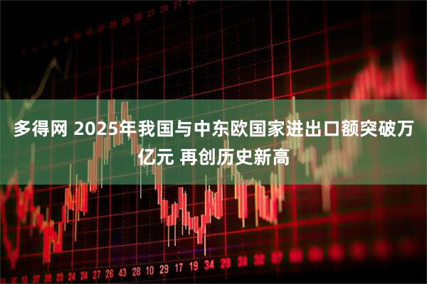多得网 2025年我国与中东欧国家进出口额突破万亿元 再创历史新高